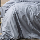 Renee Taylor Lorimer 300TC Stone washed Quilt Cover Set - Celestial Blue Renee Taylor