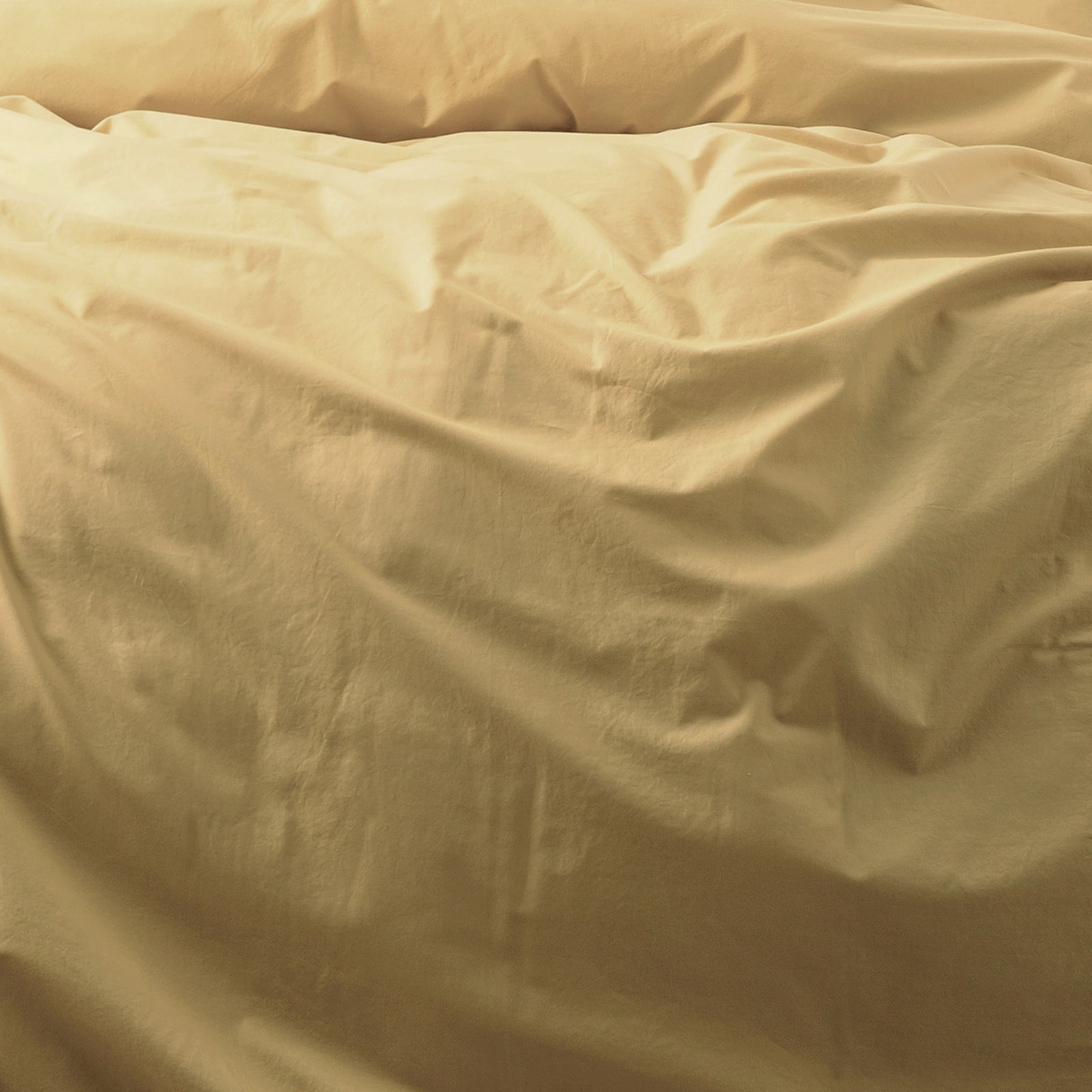 Renee Taylor Lorimer 300TC Stone washed Quilt Cover Set - Mustard Renee Taylor