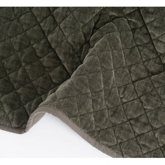 Park Avenue Amalia Cotton Velvet Quilted Comforter Set Park Avenue