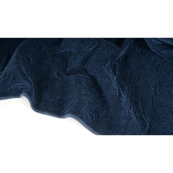 Park Avenue Charlotte Cotton Velvet Quilted Comforter Set Park Avenue