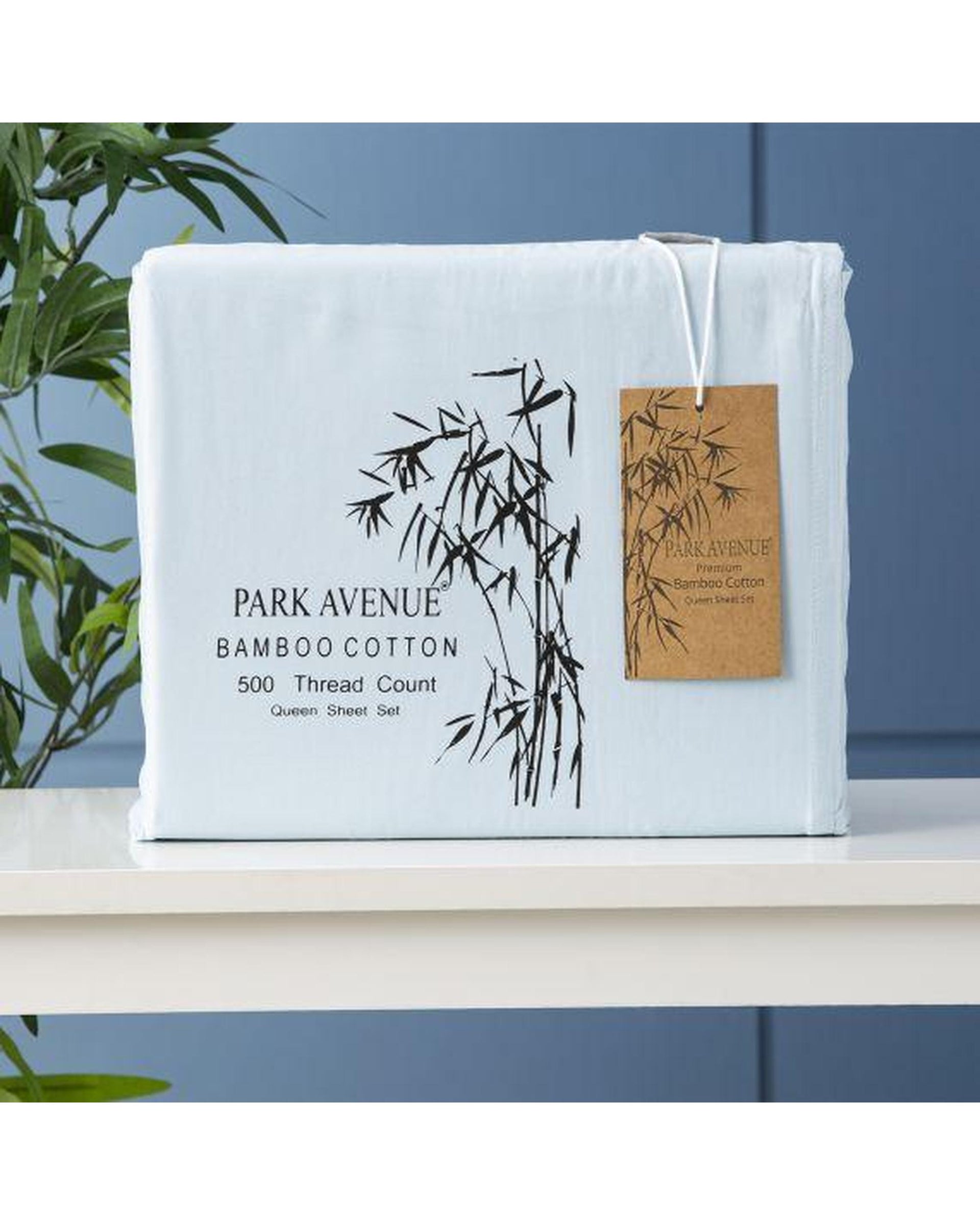 Park Avenue 500 Thread Count Natural Bamboo Cotton Sheet Sets  - 8 Colours Park Avenue