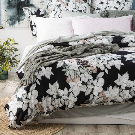 Renee Taylor 300 TC Cotton Printed Quilt Cover Set - Ivy Renee Taylor