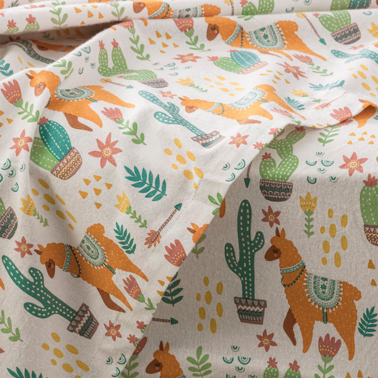 Park Avenue 175 GSM Egyptian Cotton Flannelette  Plain dyed Sheet Sets - Alpaca Park Avenue