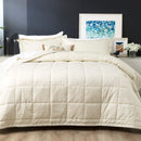 Ddecor Home Checks 500 TC Cotton Jacquard Comforter Set  - 2 Colours Ddecor Home