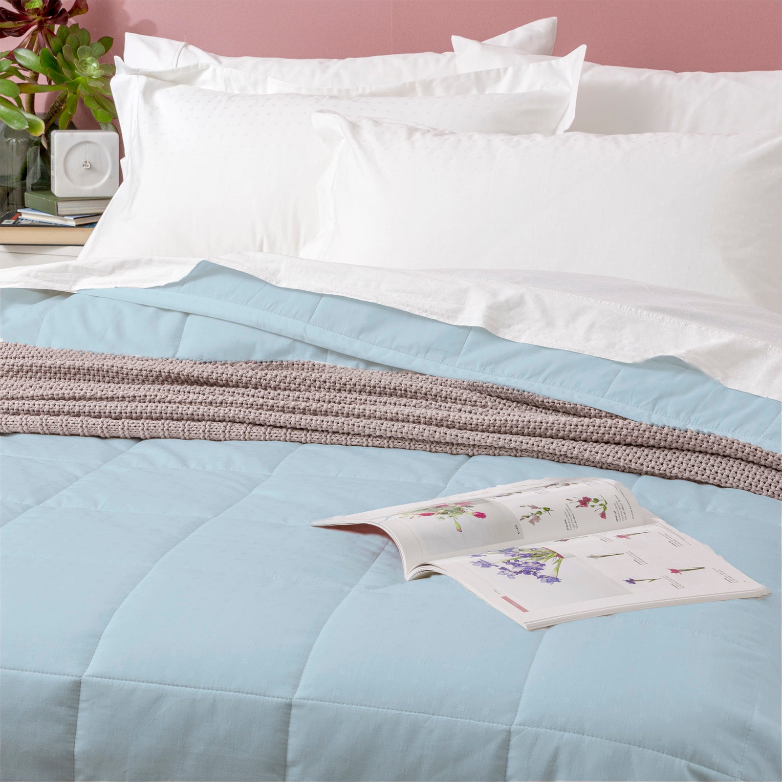 Ddecor Home Sofia 500 TC Cotton Jacquard Comforter Set - 2 Colours Ddecor Home