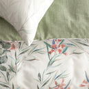 Renee Taylor 300 TC Cotton Reversible Quilt cover Set - Gum Blossom Renee Taylor