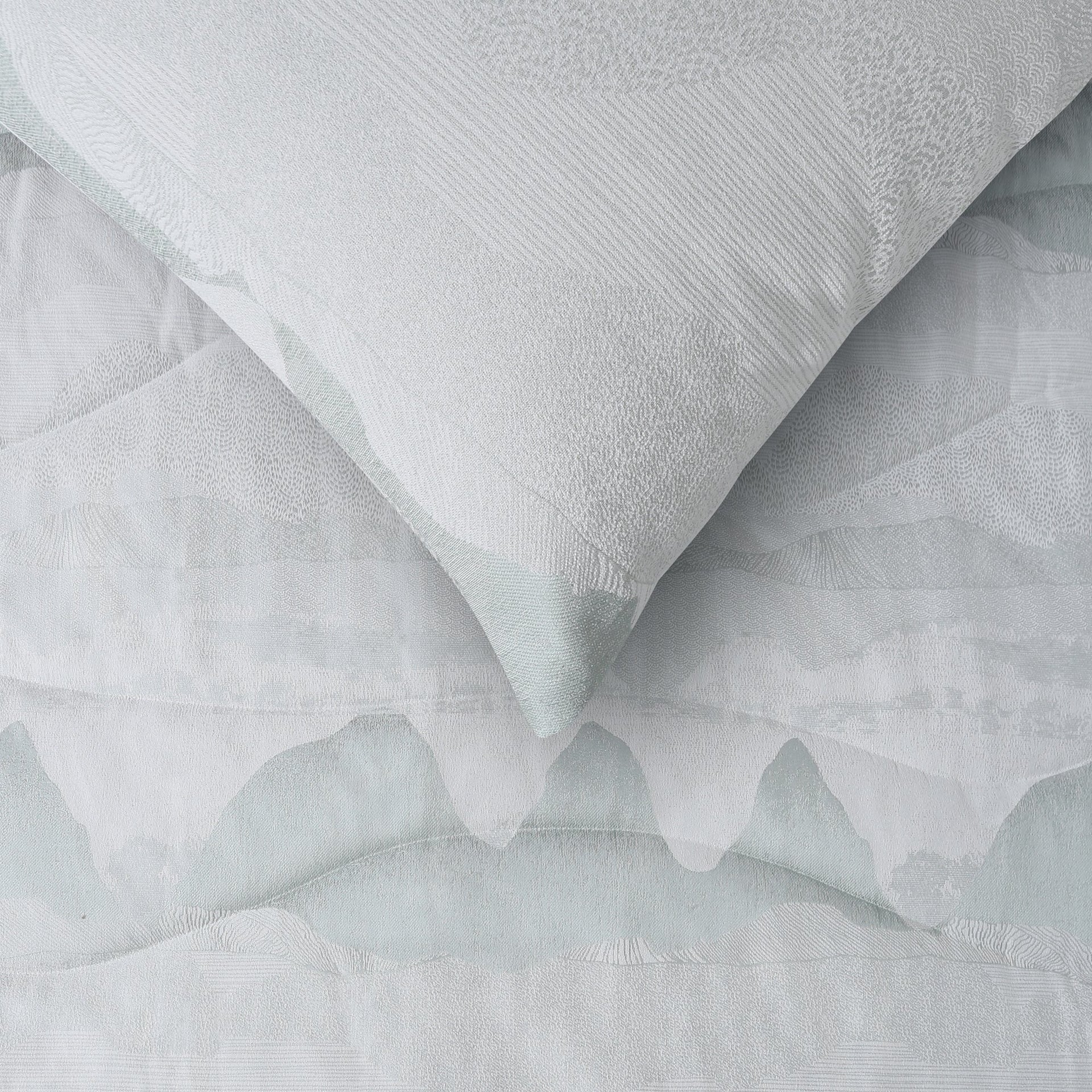 Accessorize Bulla Mint 3 Piece Jacquard Comforter Set Accessorize