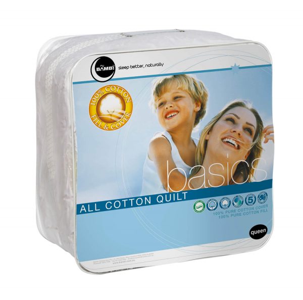 My Bambi BASICS COTTON 300GSM QUILT My Bambi