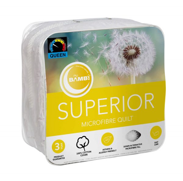 My Bambi Superior MICROFIBRE 300GSM QUILT My Bambi