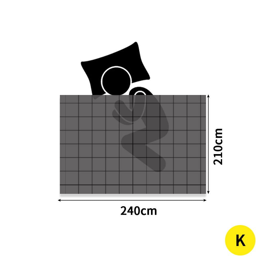 100% Wool Quilt Luxury Doona Duvet Down 600GSM Winter Summer King Dreamz