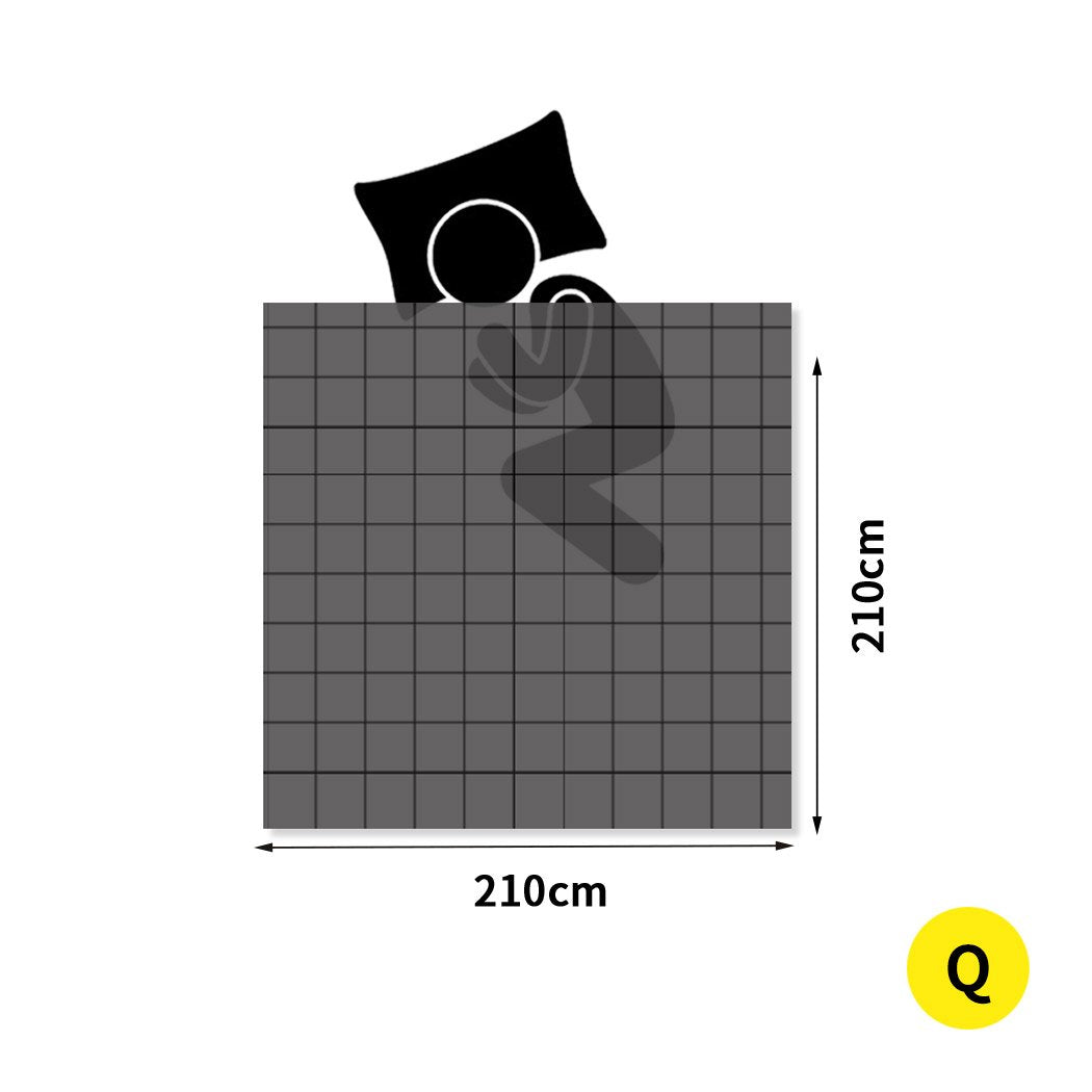 100% Wool Quilt Luxury Doona Duvet Down 600GSM Winter Summer Queen Dreamz