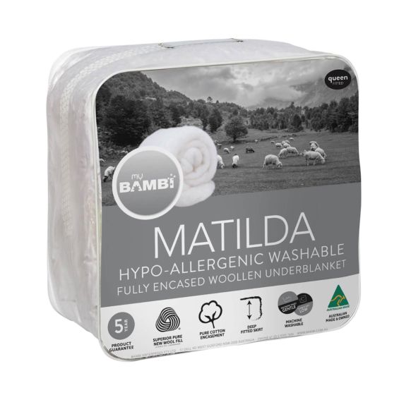 My Bambi WOOL UNDERBLANKET - HYPO-ALLERGENIC My Bambi