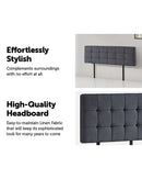 Tuft Fabric Linen Bedhead - 2 Colours Palermo