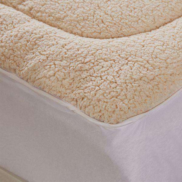 MATTRESS TOPPER 100% WOOL UNDERLAY REVERSIBLE Dreamz