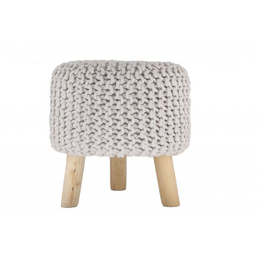 Ava Stool WHITE Big Bedding Australia