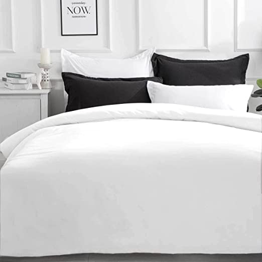 Luxton Pure Soft Quilt Cover Set - White Colour Luxton