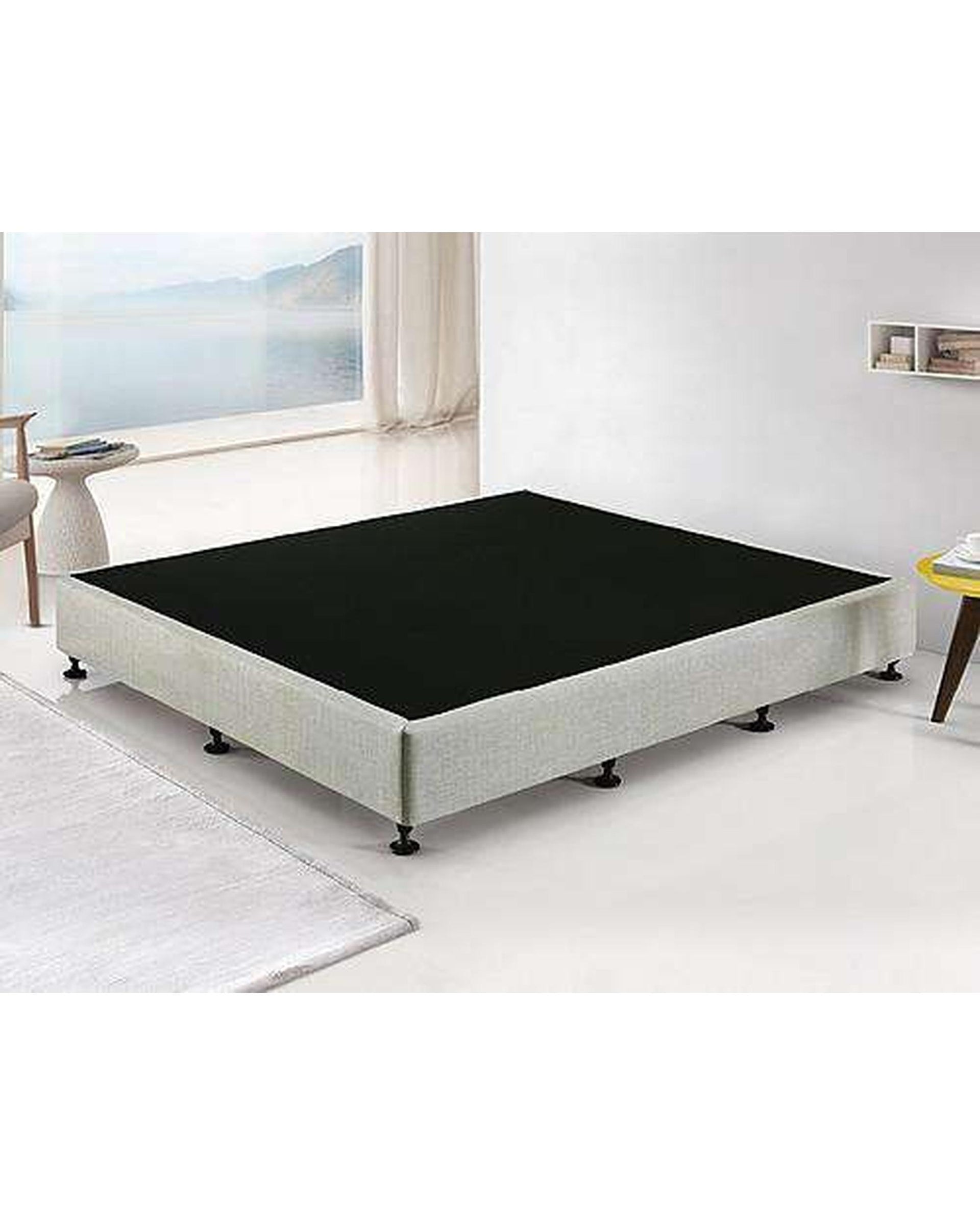 Mattress Base - Platinum Light Grey Palermo