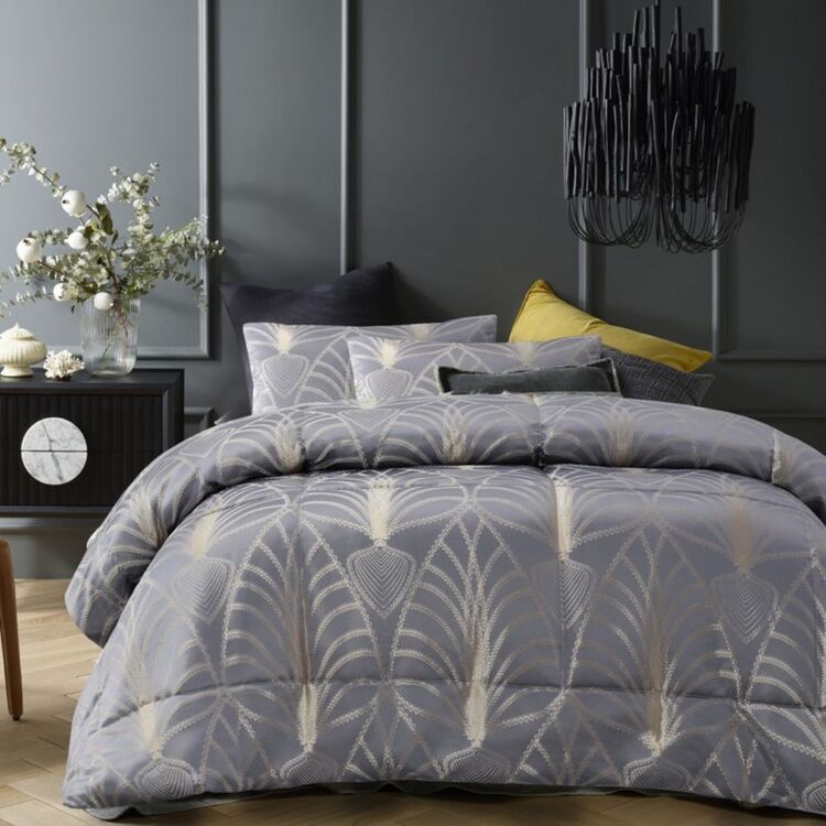 Accessorize Chicago 3 Piece Jacquard Comforter Set Accessorize