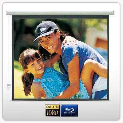 150 Electric Motorised Projector Screen TV +Remote" Big Bedding Australia