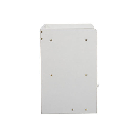 Bedside Tables Drawers Side Table Bedroom Furniture Nightstand White Unit Palermo