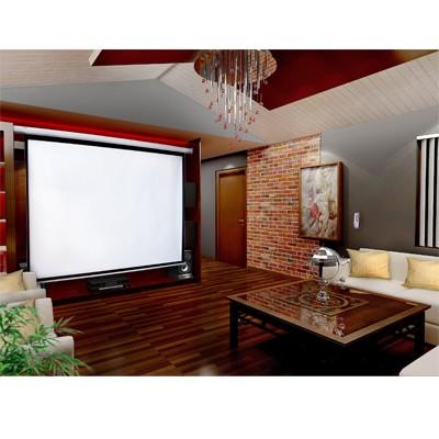 120 Electric Motorised Projector Screen TV +Remote" Big Bedding Australia