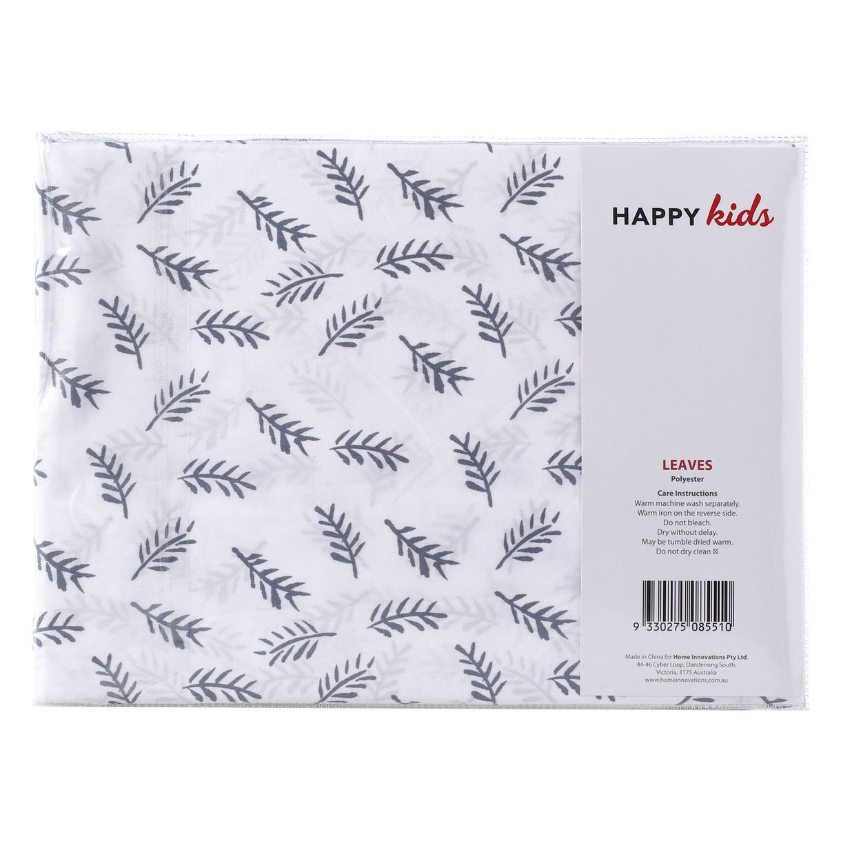 Happy Kids Leaves Printed Microfiber Sheet Set Happy Kids Bedding