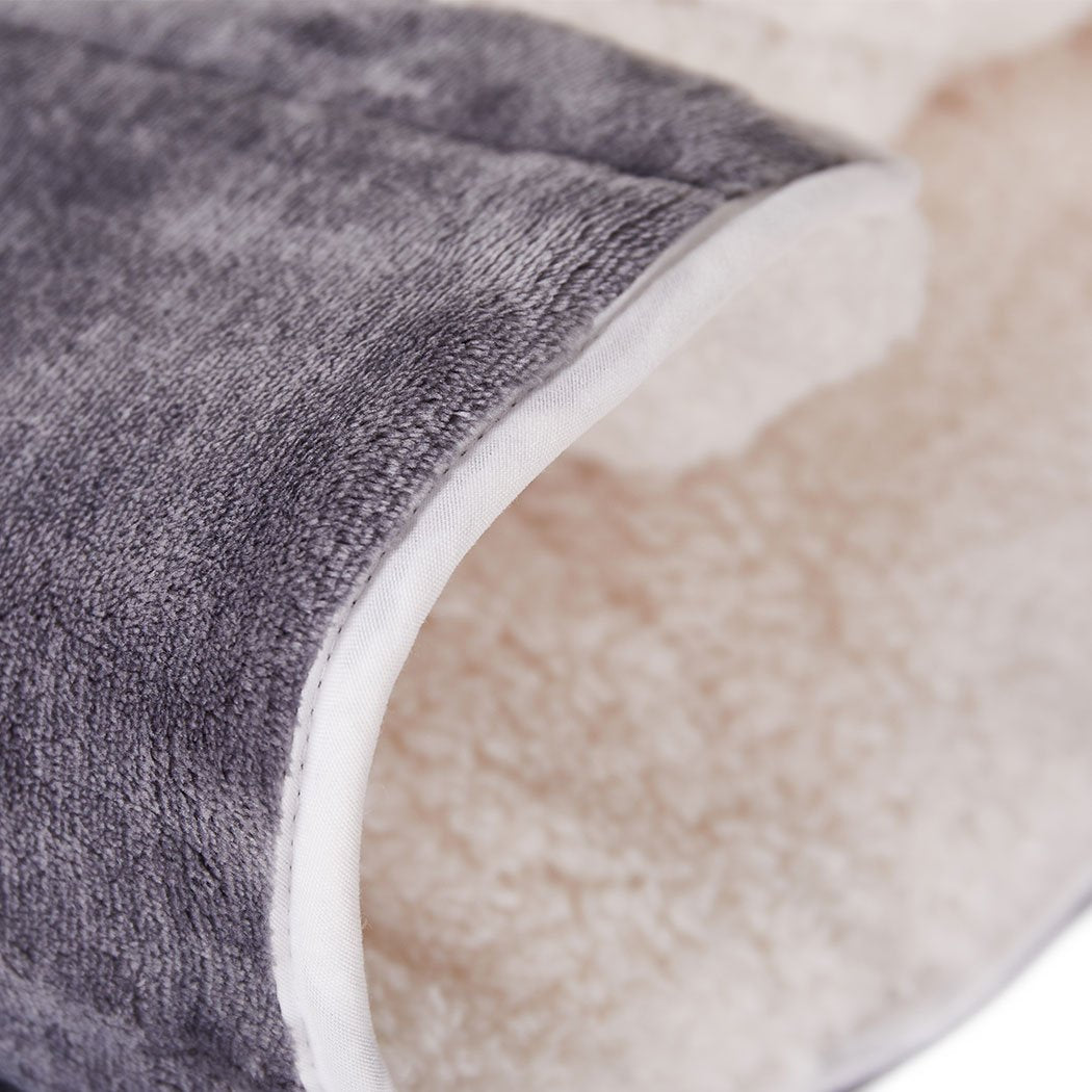 Weighted Blanket Heavy Gravity Deep Relax Ultra Soft 5KG Adults Grey Dreamz