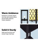 Shelf Floor Lamp - Shade Diffused Light Source with Open-Box Shelves - Type B Palermo