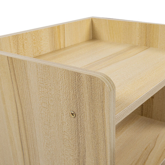 Bedside Tables Drawers Side Table Bedroom Furniture Nightstand Wood Unit Palermo