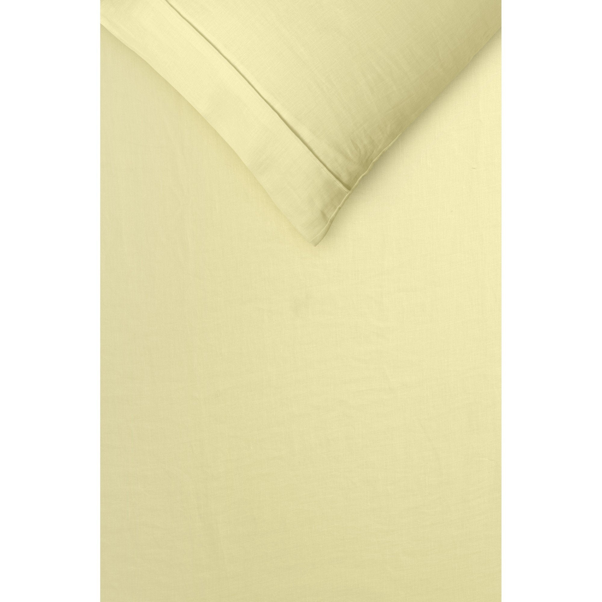 Vintage Design Butter French 100% Linen Sheet Set Vintage Design