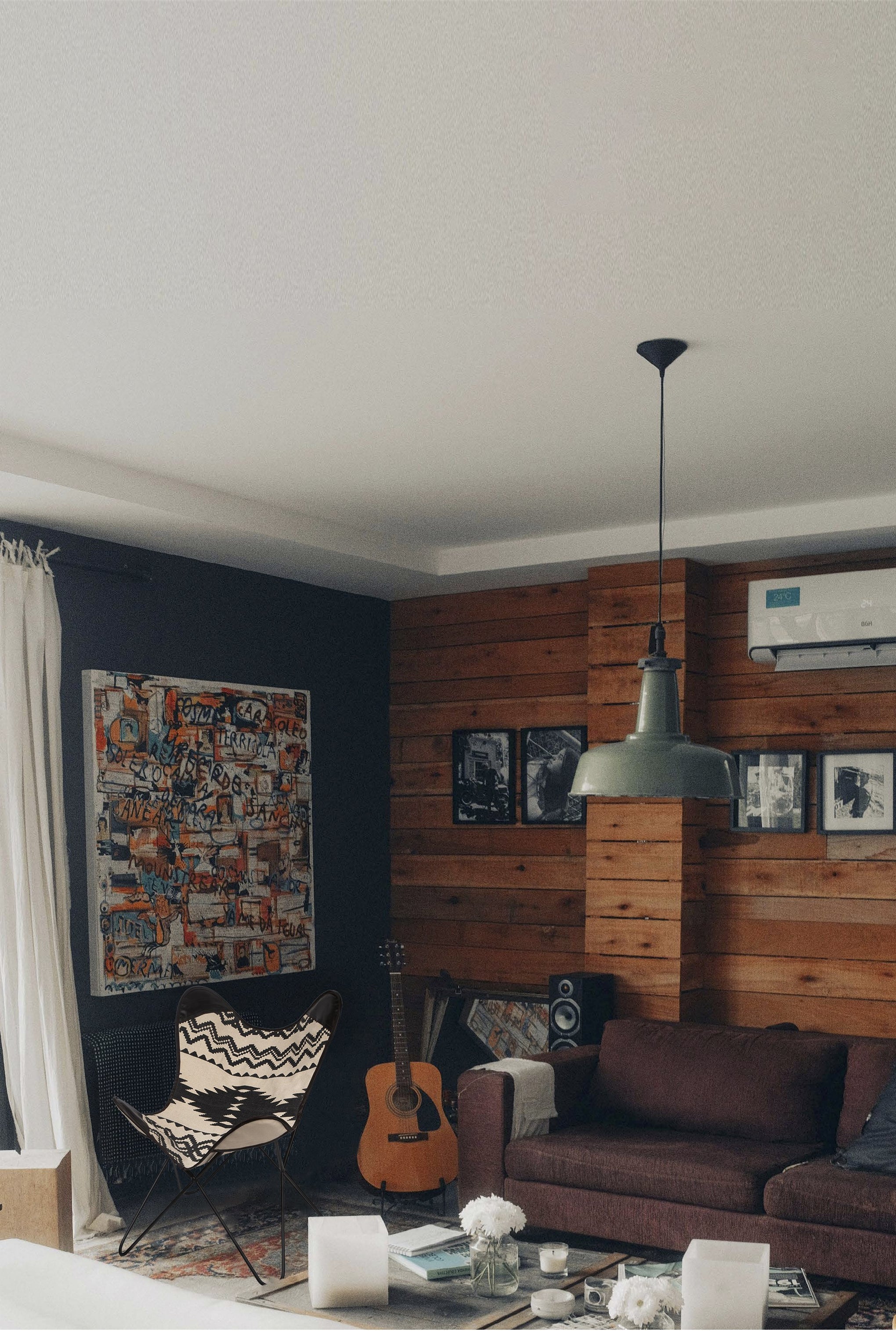 Ava Canvas Butterfly Chair IVORY Type 2 Big Bedding Australia