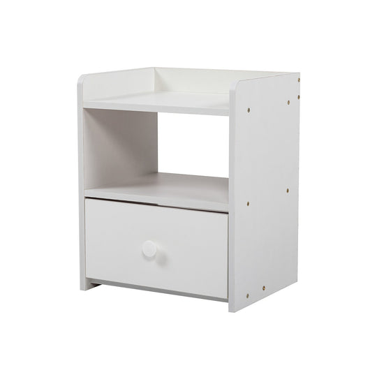 Bedside Tables Drawers Side Table Bedroom Furniture Nightstand White Unit Palermo