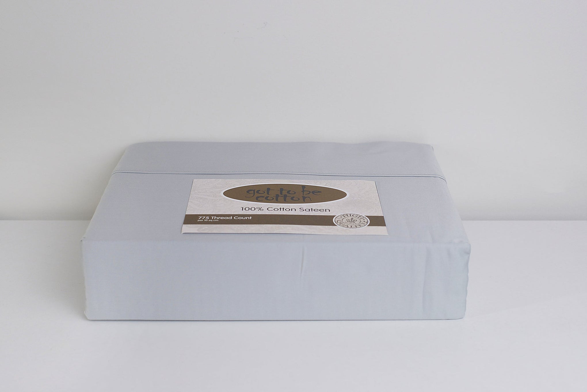 Got To Be Cotton Sateen Sheet Set - Silver Got To Be Cotton