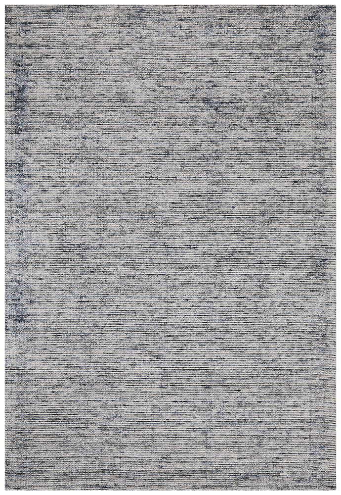 Allure Indigo Cotton Rayon Rug Rug Culture