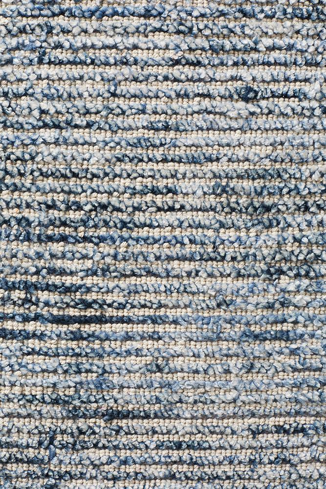 Allure Indigo Cotton Rayon Rug Rug Culture