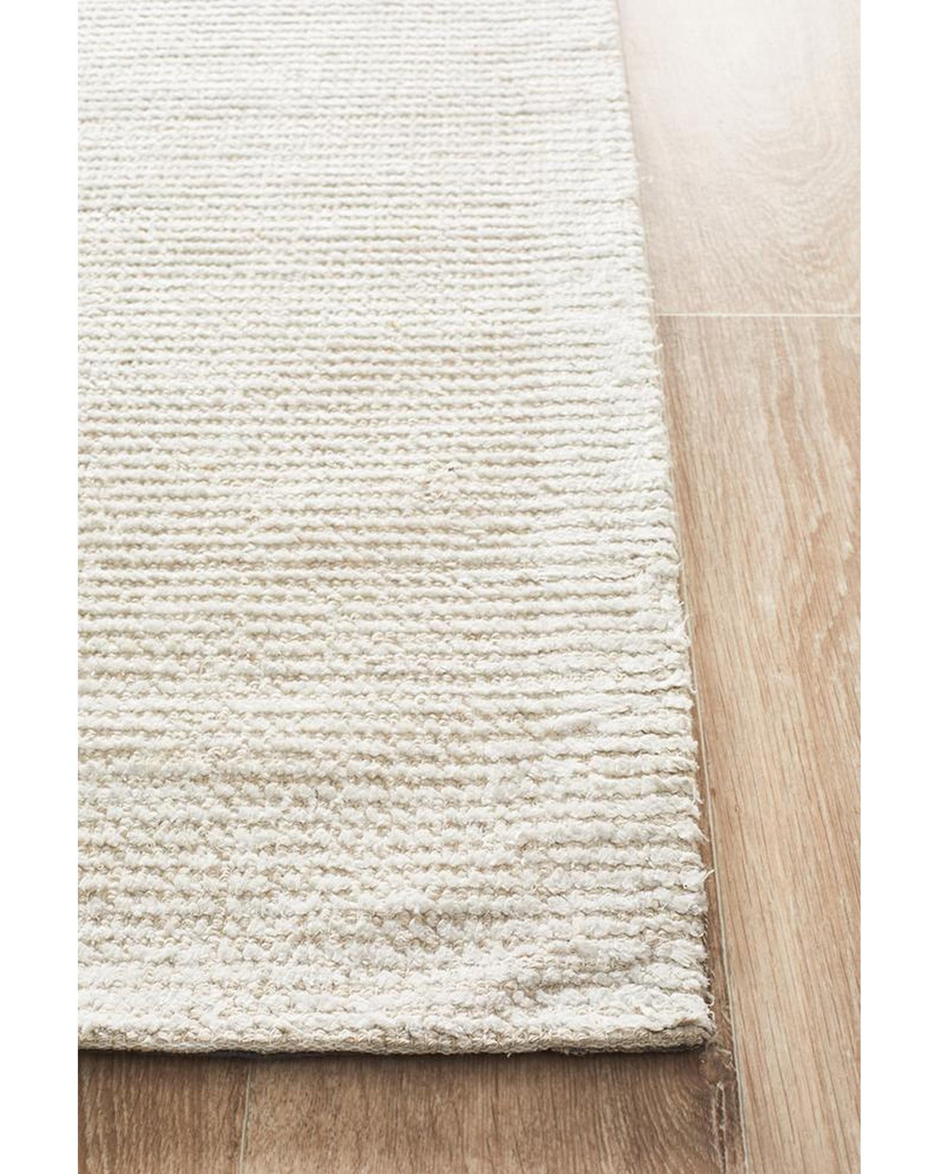 Allure Ivory Cotton Rayon Rug Rug Culture