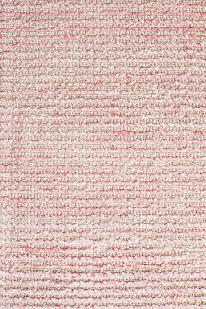 Allure Rose Cotton Rayon Rug Rug Culture