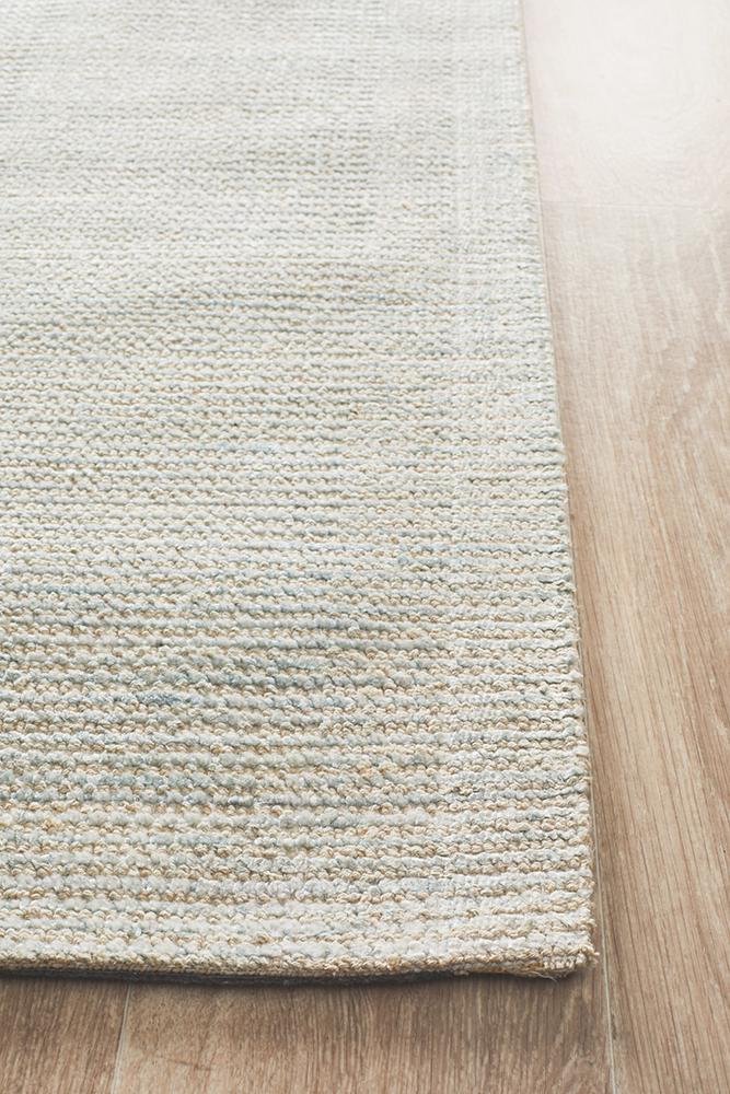 Allure Sky Cotton Rayon Rug Rug Culture