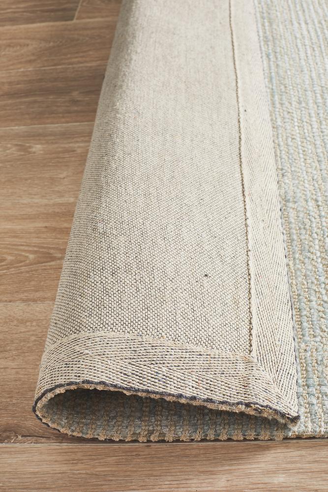 Allure Sky Cotton Rayon Rug Rug Culture