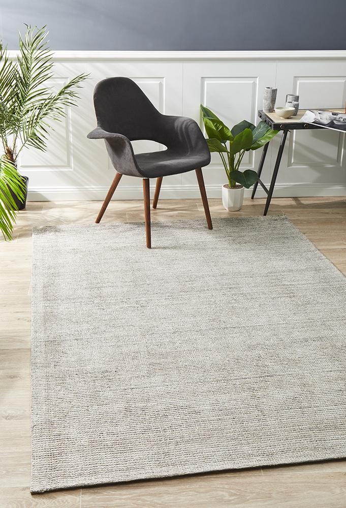 Allure Stone Cotton Rayon Rug Rug Culture