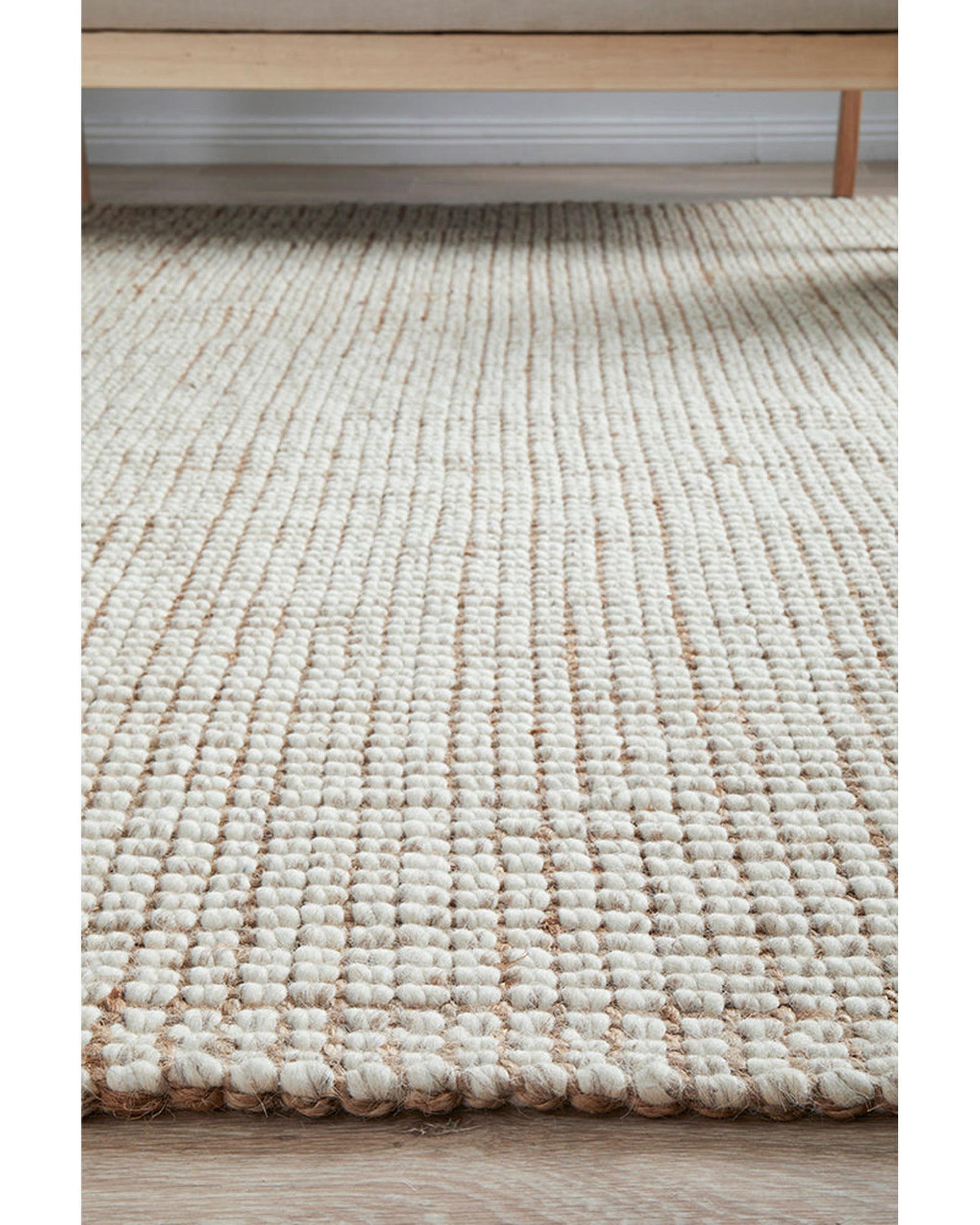 Arabella Natural Runner Rug RUG CULTURE