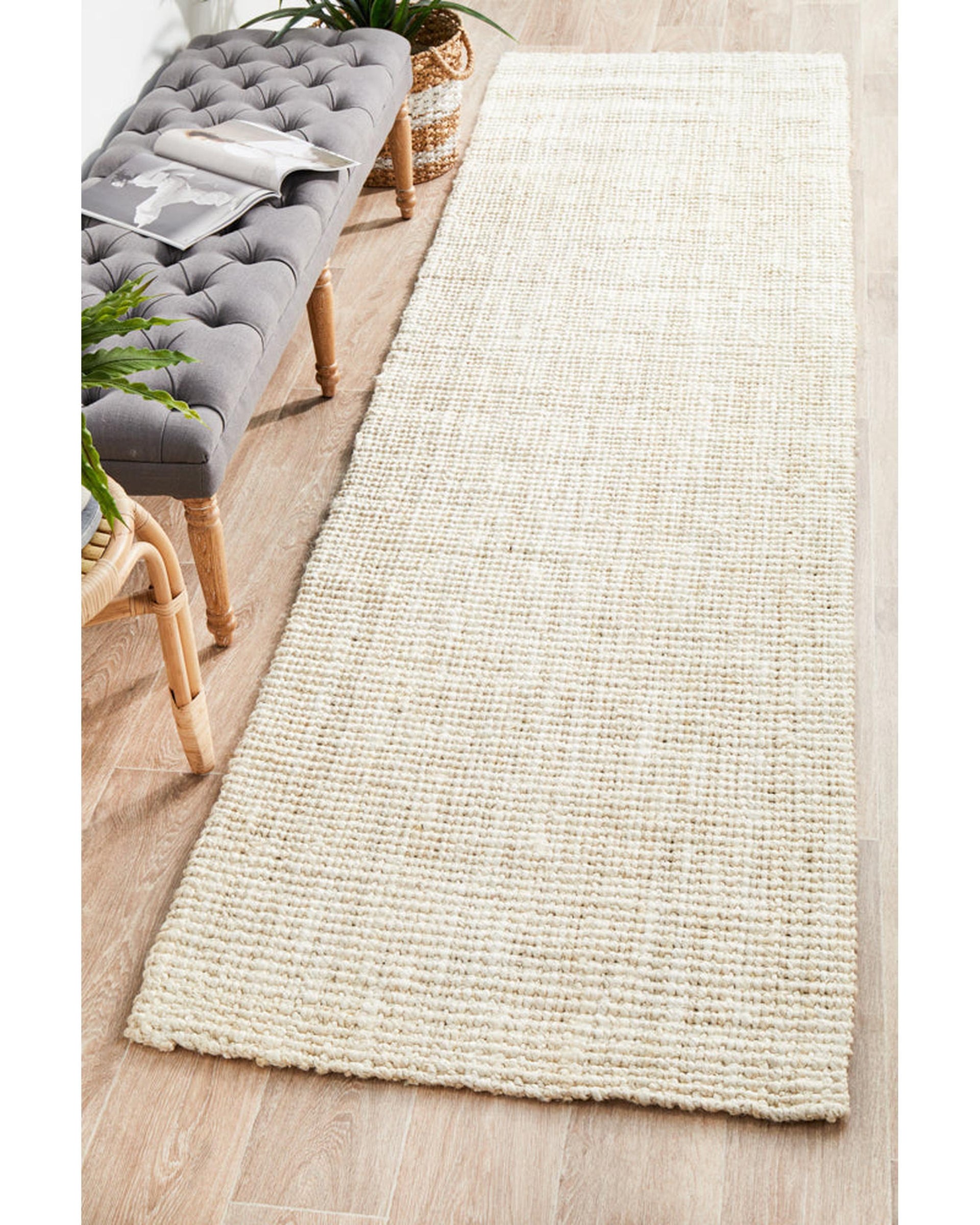 Atrium Barker Bleach Runner Rug Culture