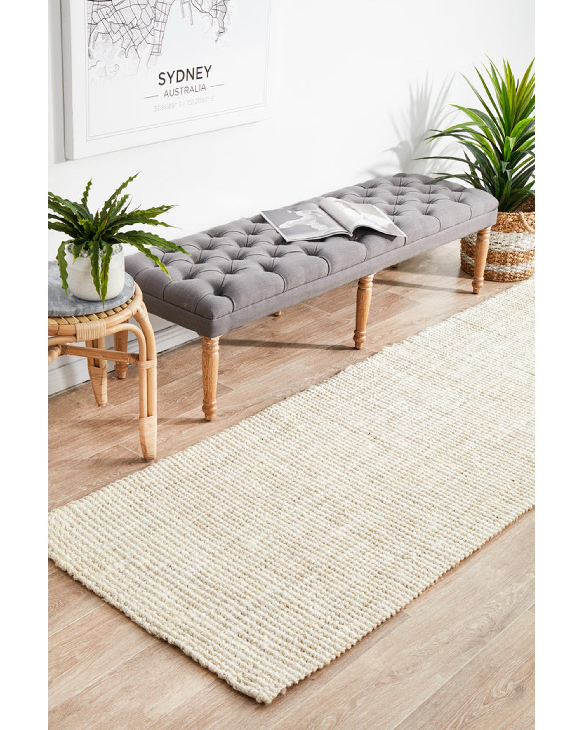 Atrium Barker Bleach Runner Rug Culture