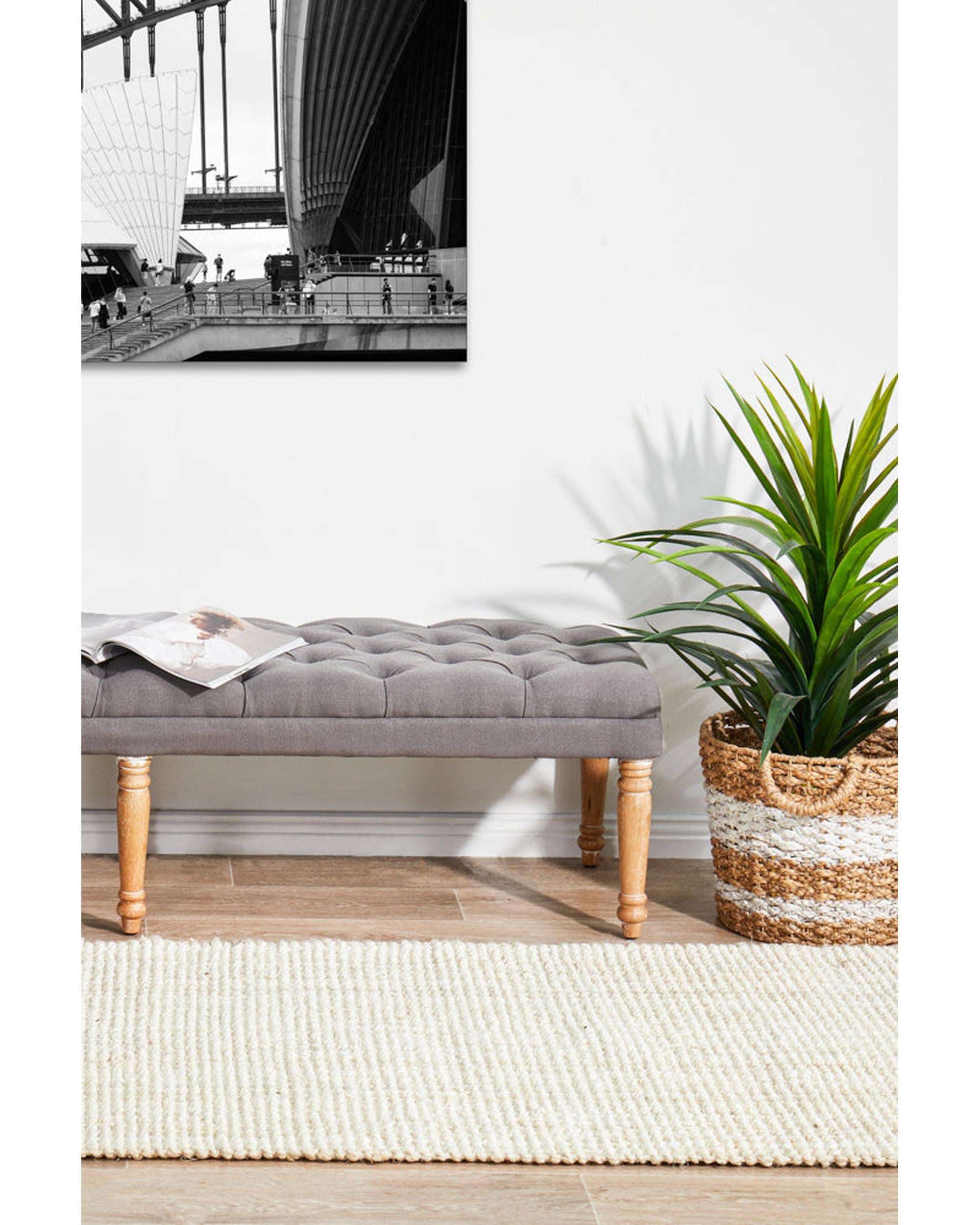 Atrium Barker Bleach Runner Rug Culture