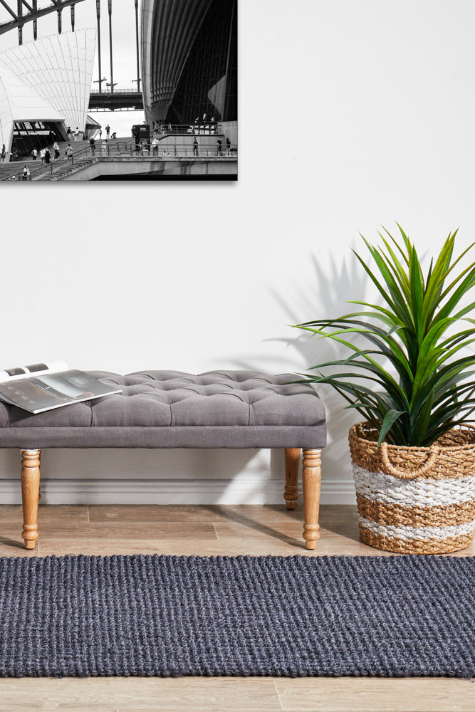 Atrium Barker Navy Runner Rug Culture