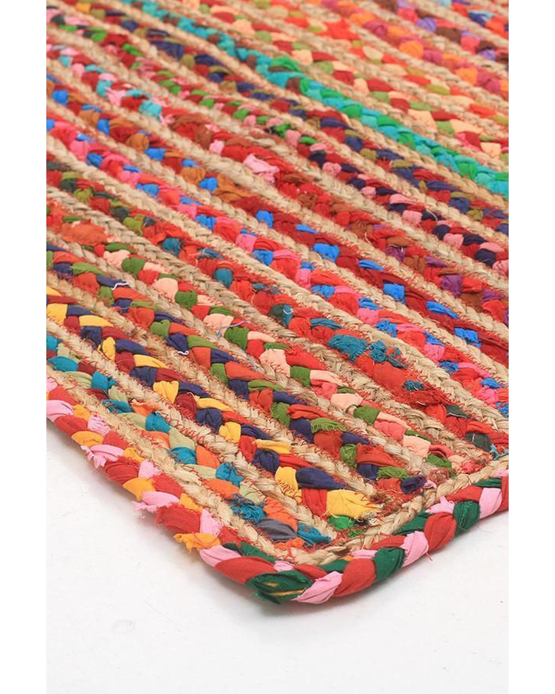 Atrium Expo Jute And Cotton Rug Multi