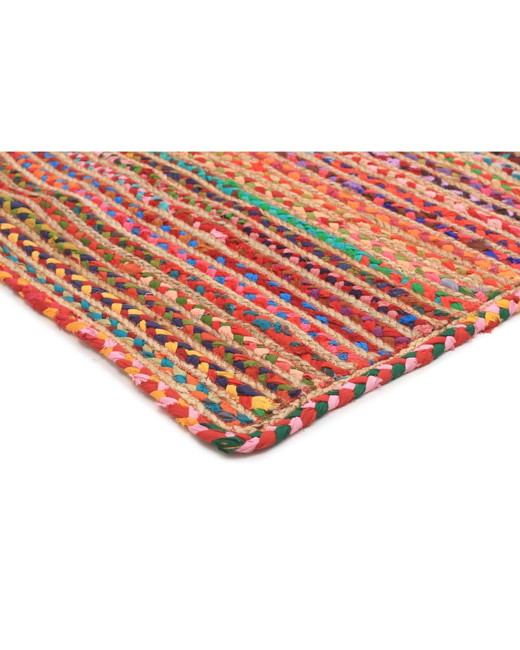 Atrium Expo Jute And Cotton Rug Multi