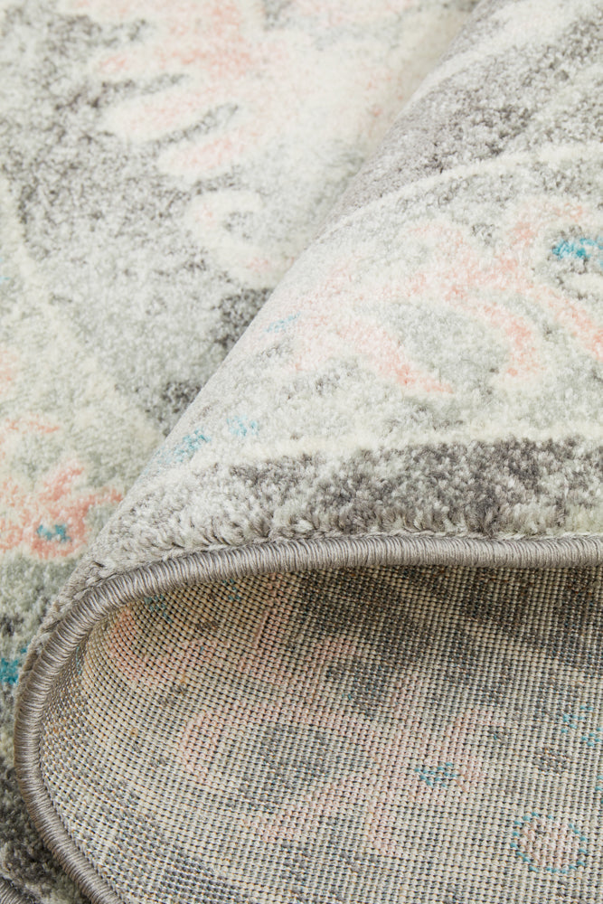 Avenue 701 Grey Round Rug Rug Culture