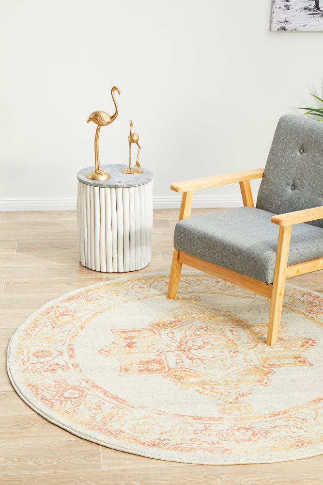 Avenue 702 Sunset Round Rug Rug Culture