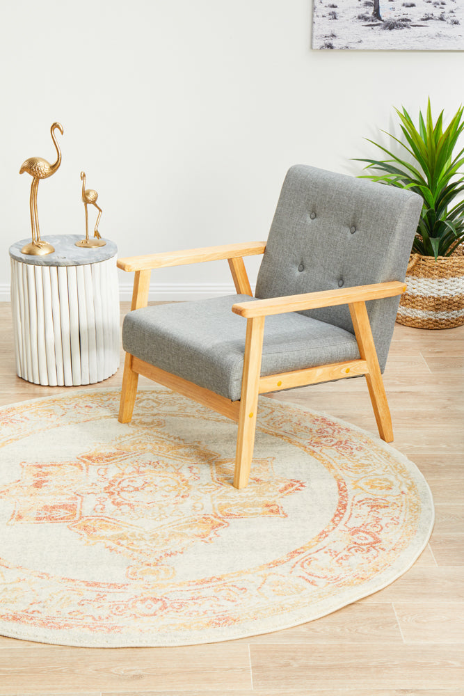 Avenue 702 Sunset Round Rug Rug Culture